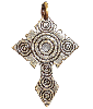Монастырский костяной крест