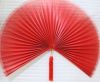 Веер высокого качества красный, размер:L 72 cm, арт.004-024/О